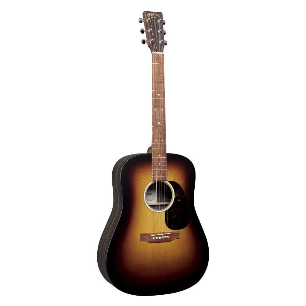 Martin DX2E Dreadnought Semi Acoustic Guitar with Gig Bag - Image 7