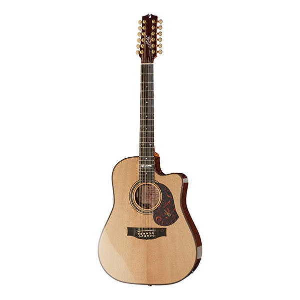 Maton EM100C-12 Messiah Dreadnought Cutaway Electro Acoustic Guitar - Natural High Gloss