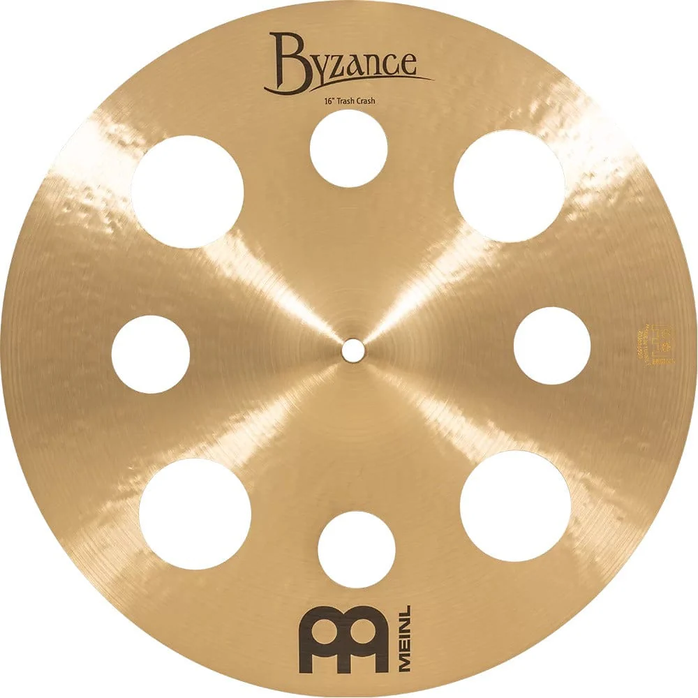 Meinl B16TTRC Byzance Traditional 16" Trash Crash Cymbals