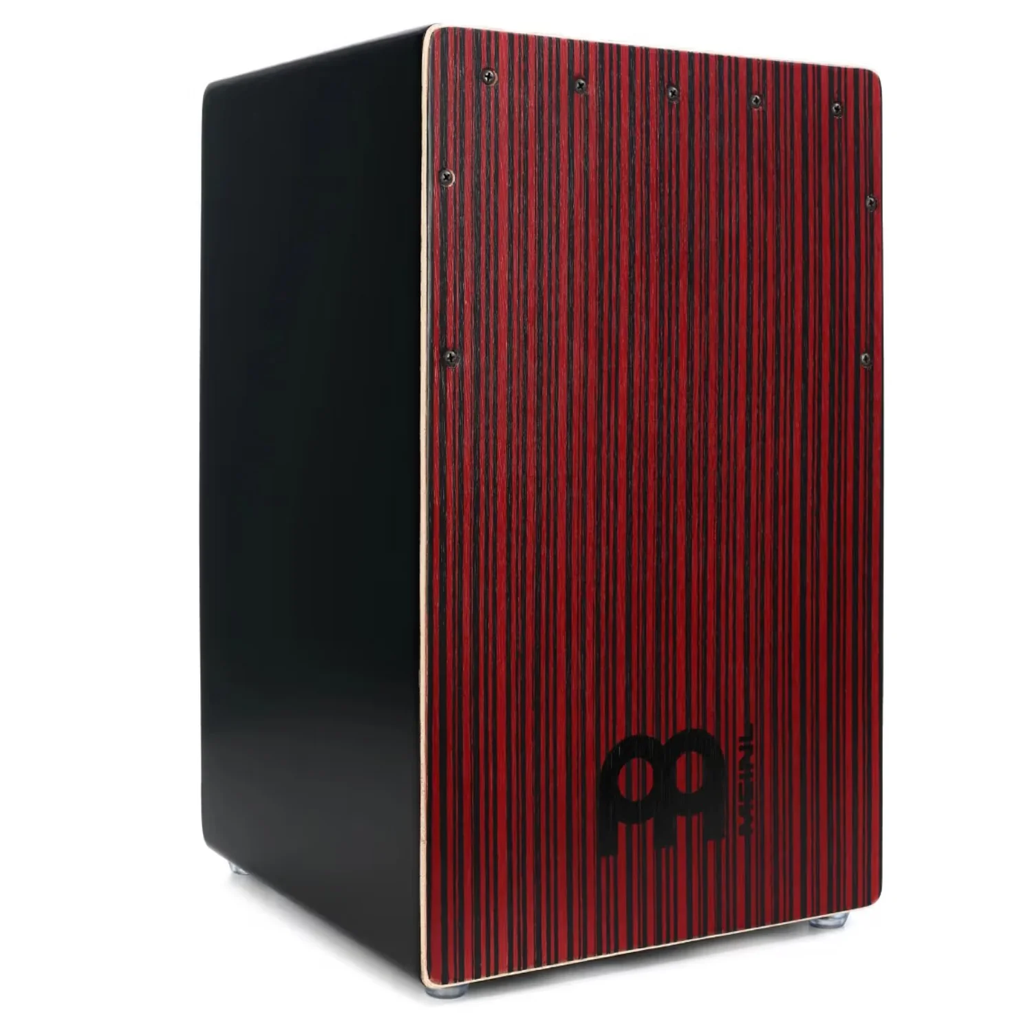Meinl BBCAJCS Crimson Stripe Backbeat Bass Cajon - Image 3