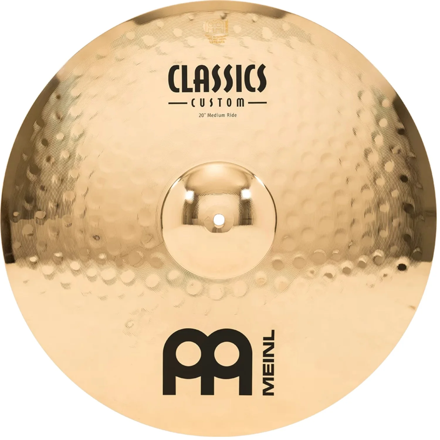 Meinl CC-CS1 Classics Custom Brilliant 14"HiHat 18"Crash 20" Ride Cymbals Set - Image 6