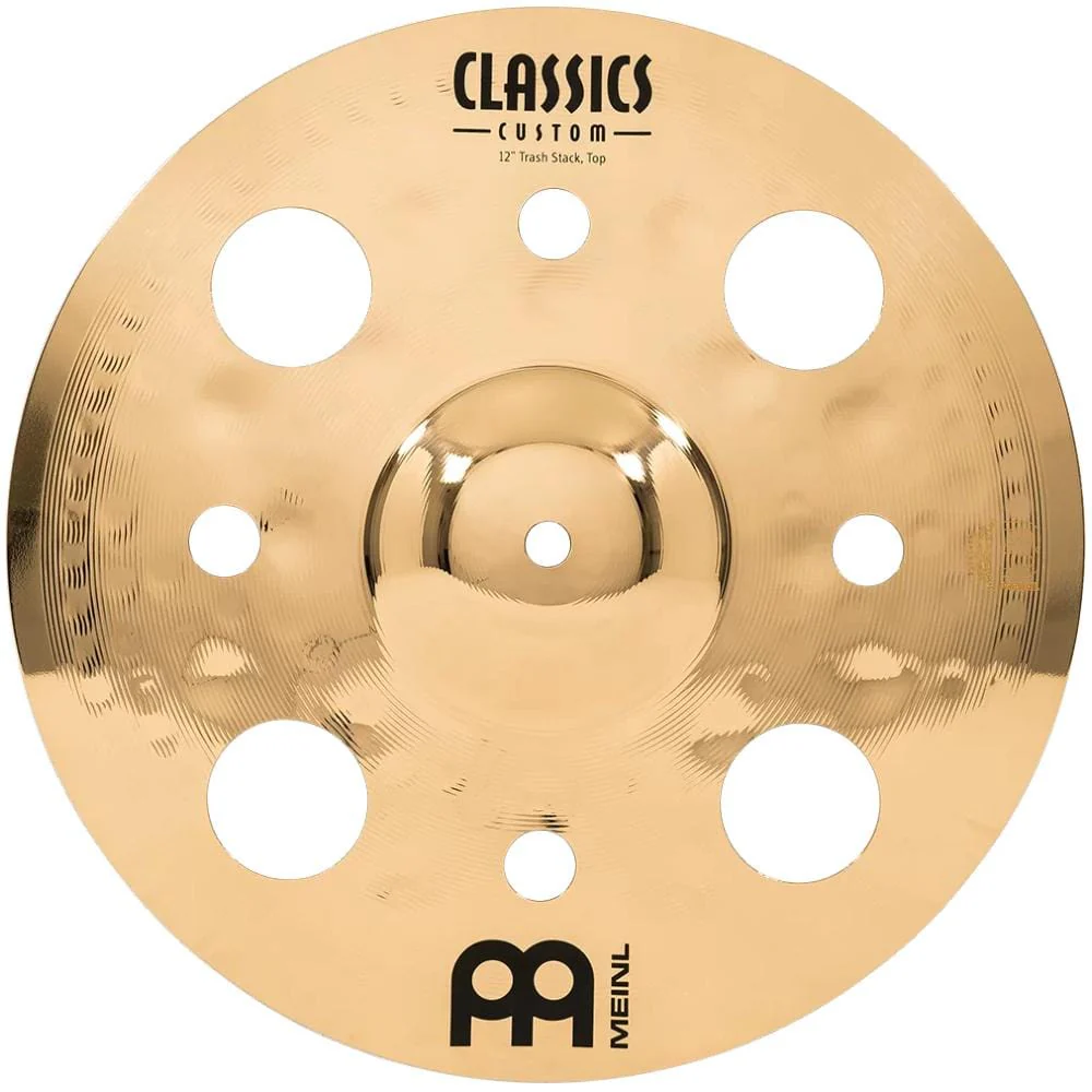 Meinl CC12STK Classics Custom 12inch Trash Stack Brilliant Cymbal - Image 5