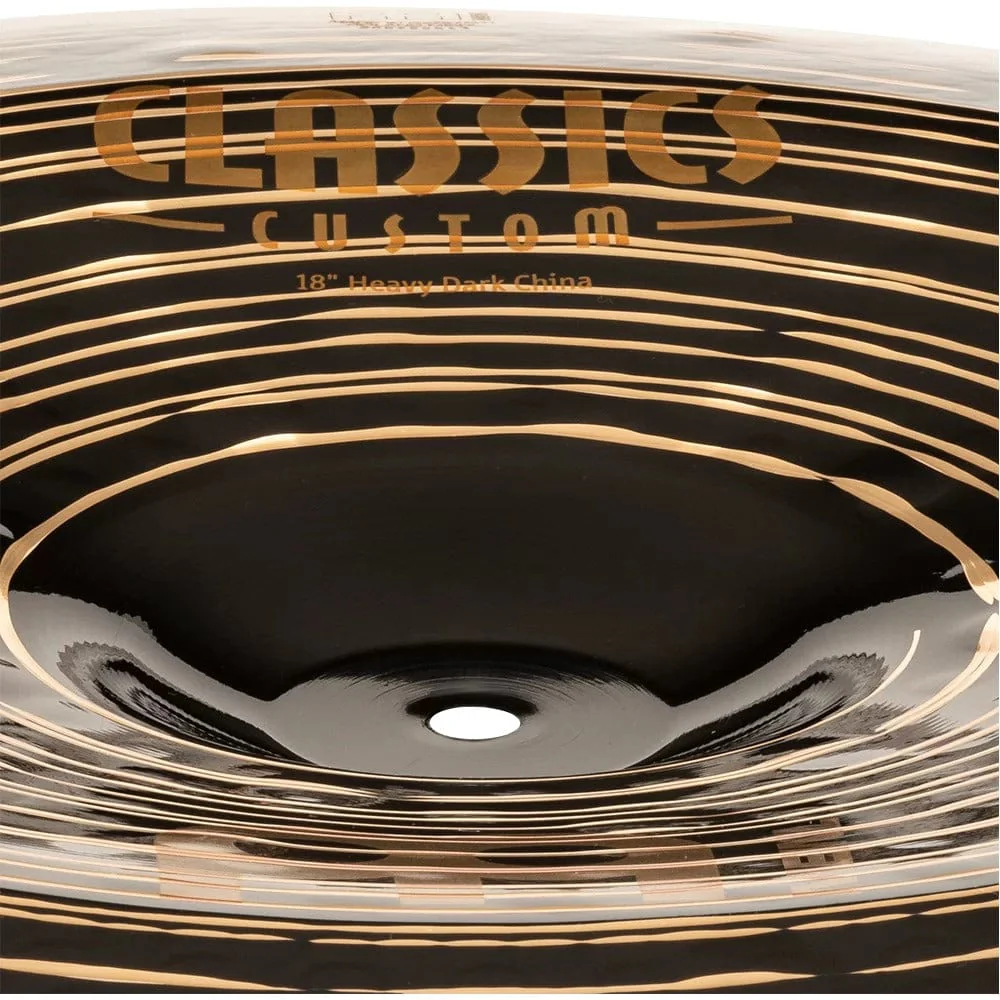 Meinl CC18HDACH Classics Custom Dark 18" Heavy China Cymbals - Image 4