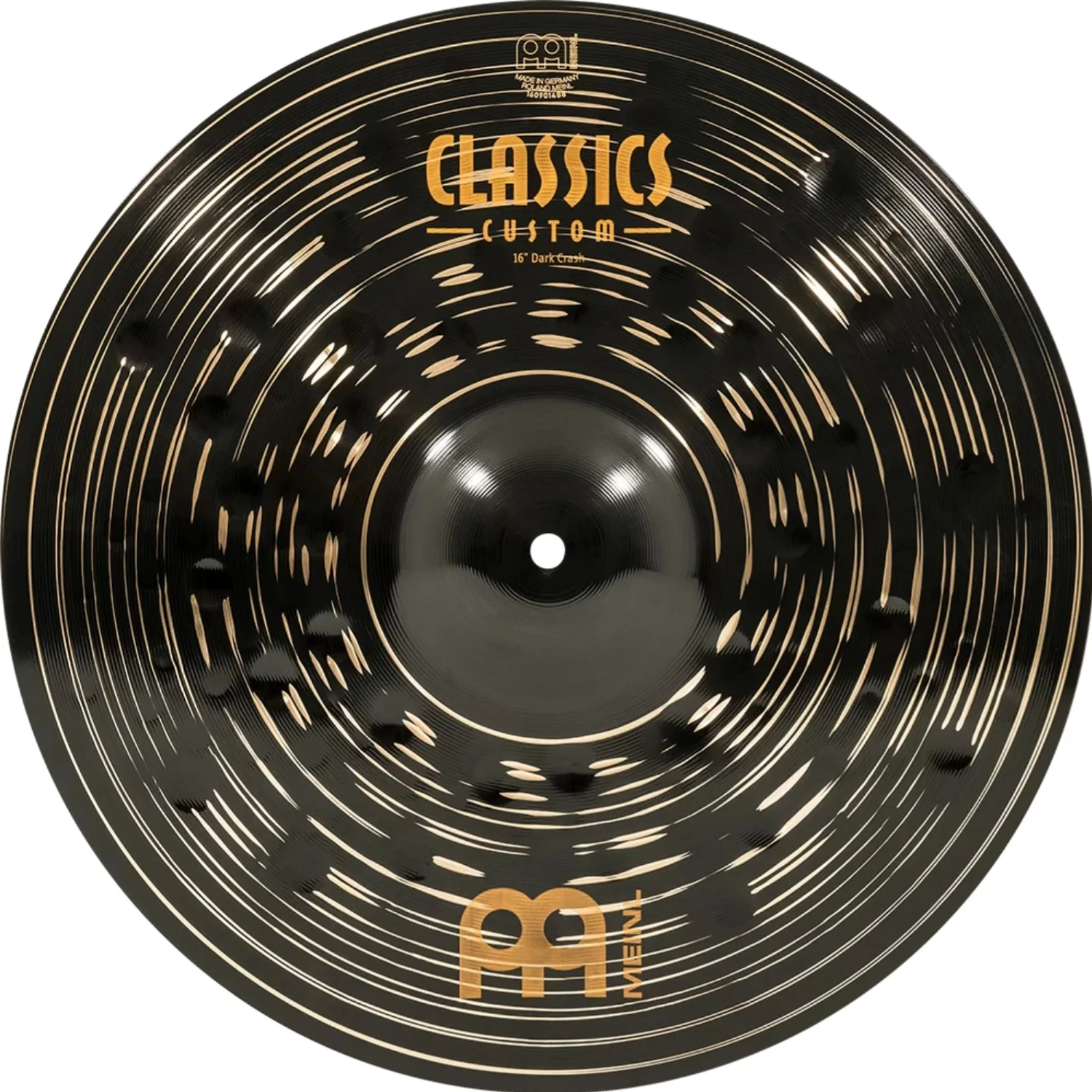 Meinl CCD-CS1 Classics Custom Dark 14"HH 16"Cr 18"Ch 20"Rd Cymbals Set - Image 5