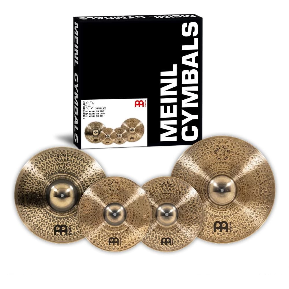 Meinl Cymbals PAC141820 Pure Alloy Custom Cymbal Pack