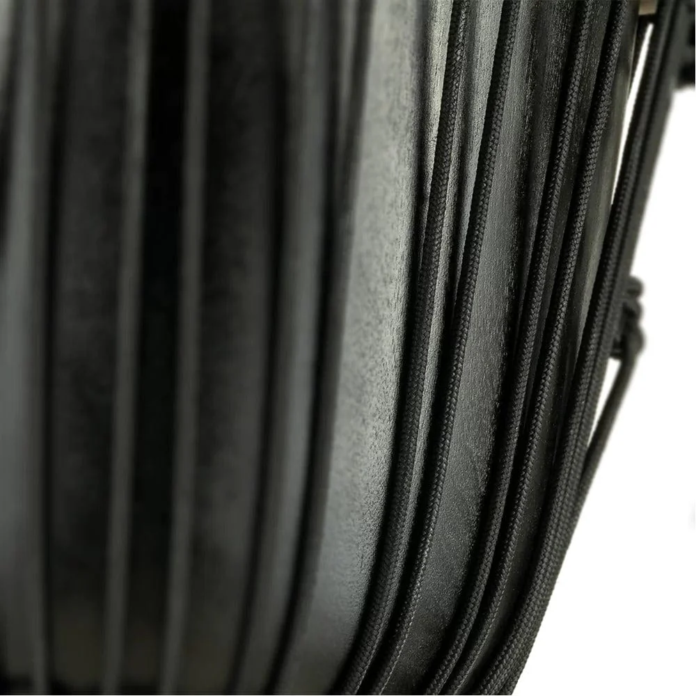 Meinl HDJ1-M 10" Headliner Series Congo Series Rope Tuned Djembe - Dark Brown - Image 6