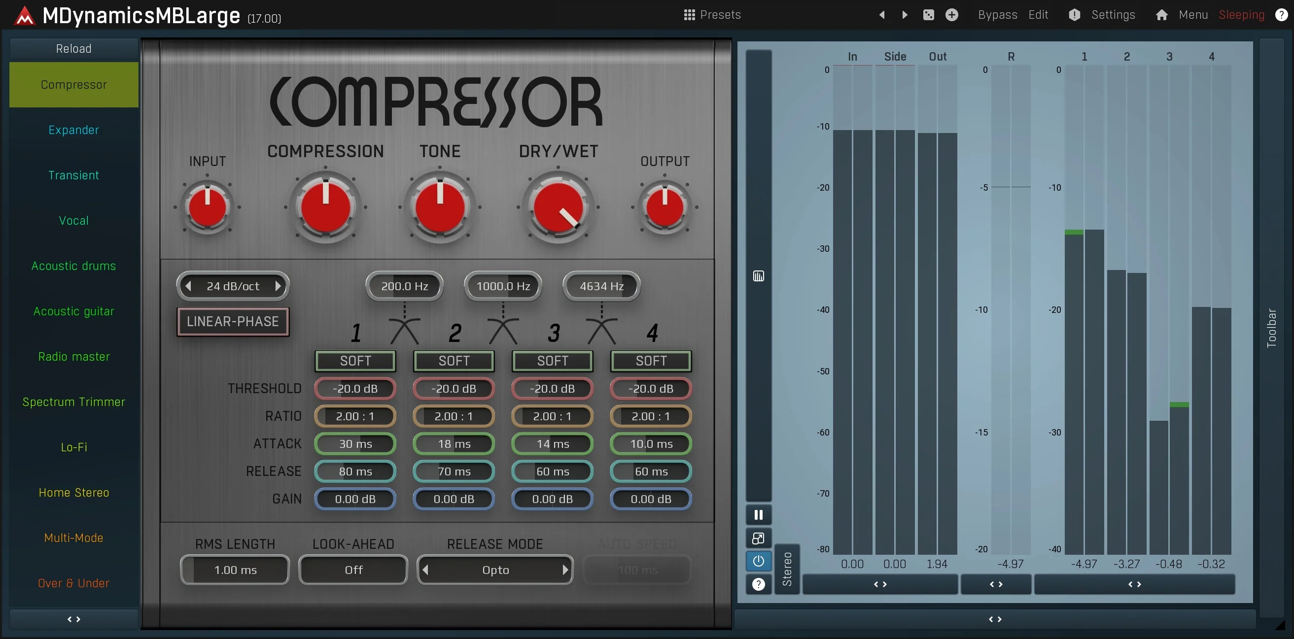 MELDA MDynamicsMB Multiband Dynamics – Professional Audio Software & Plugin