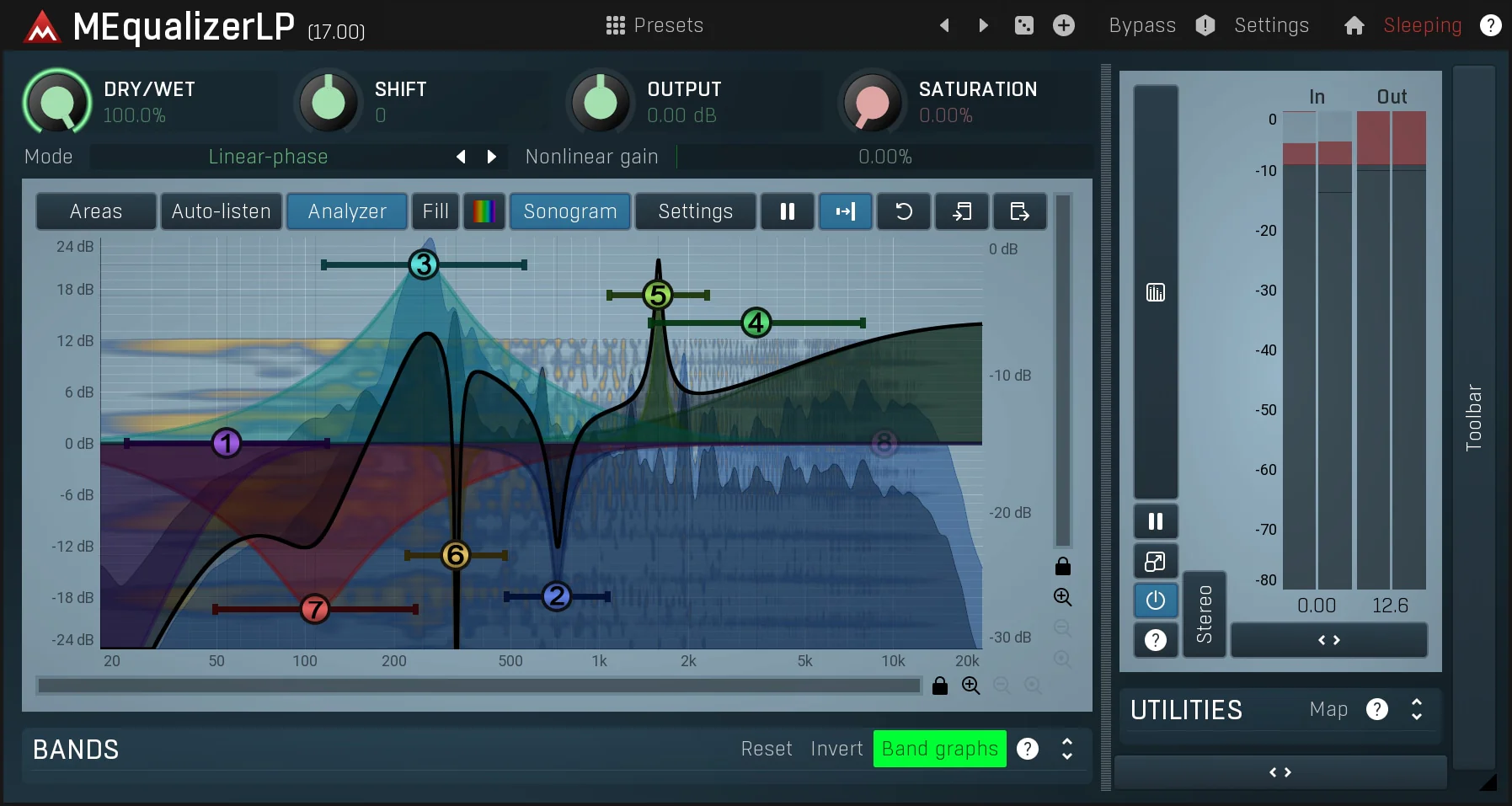 MELDA MEqualizerLP Equalizer – Professional Audio Software & Plugin
