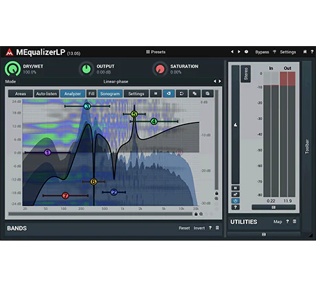 MELDA MEqualizerLP Equalizer – Professional Audio Software & Plugin - Image 2