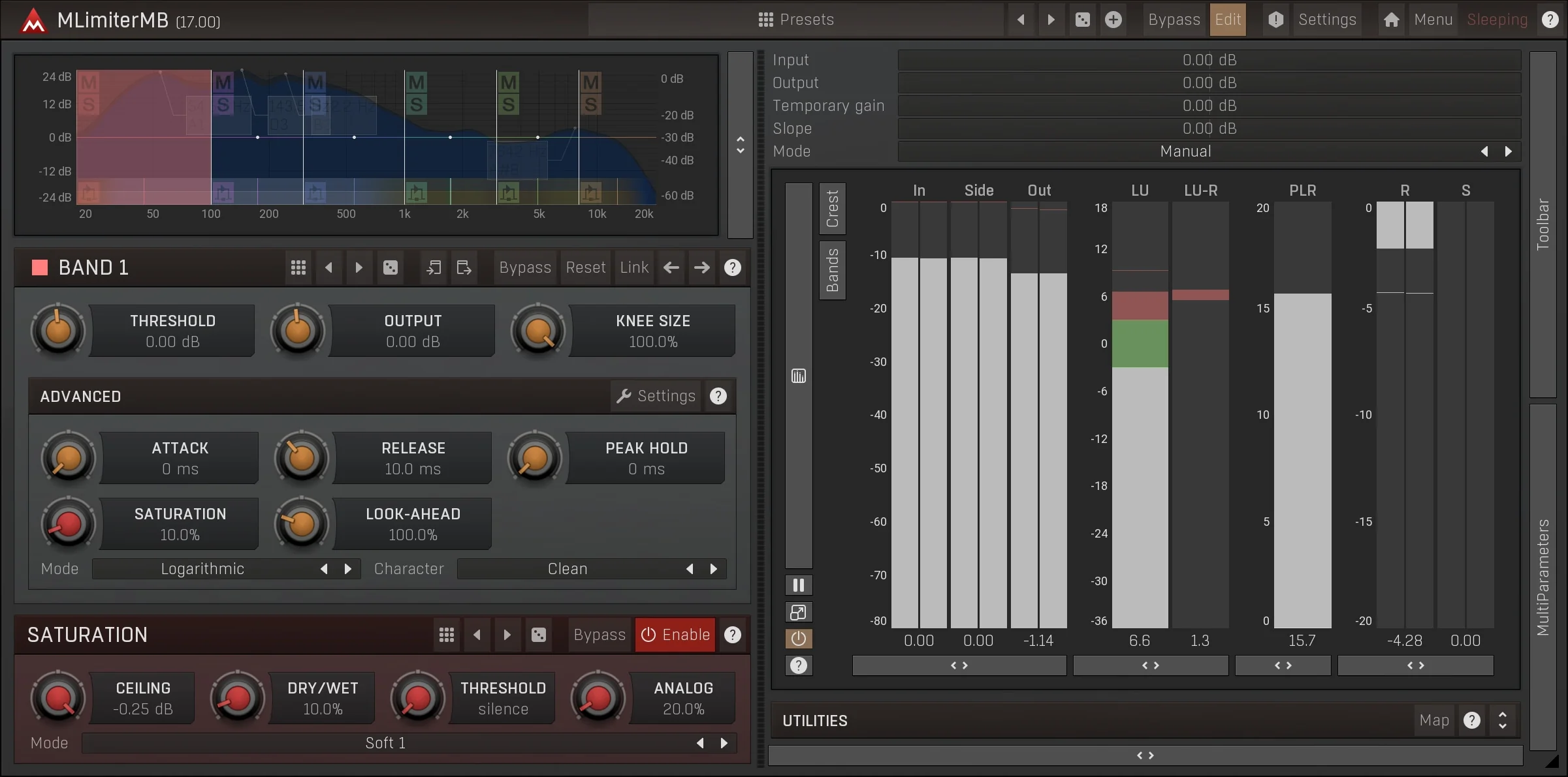 MELDA MLimiterMB Limiter – Professional Audio Software & Plugin - Image 6