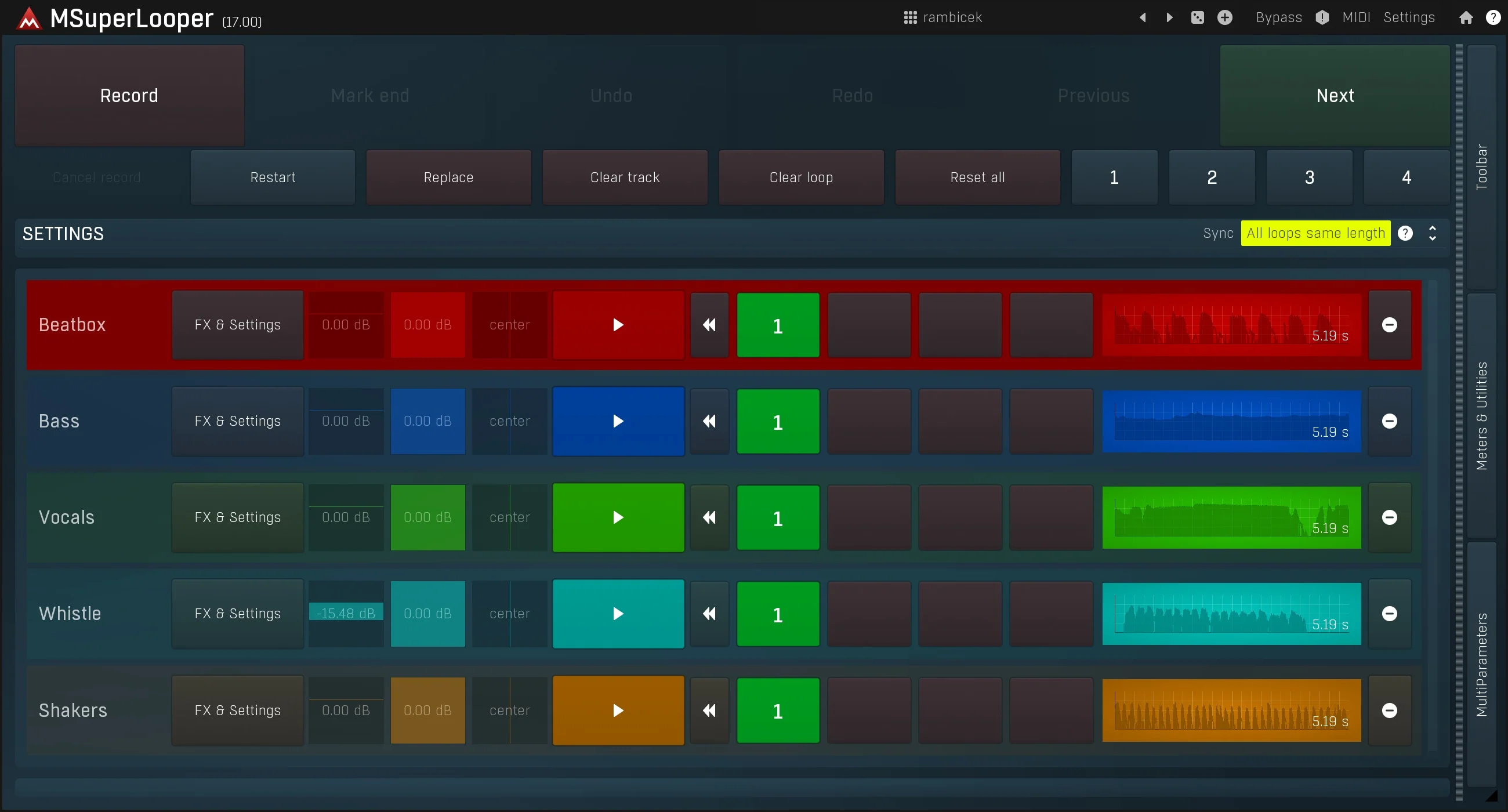 MELDA MSuperLooper Looper – Professional Audio Software & Plugin - Image 2