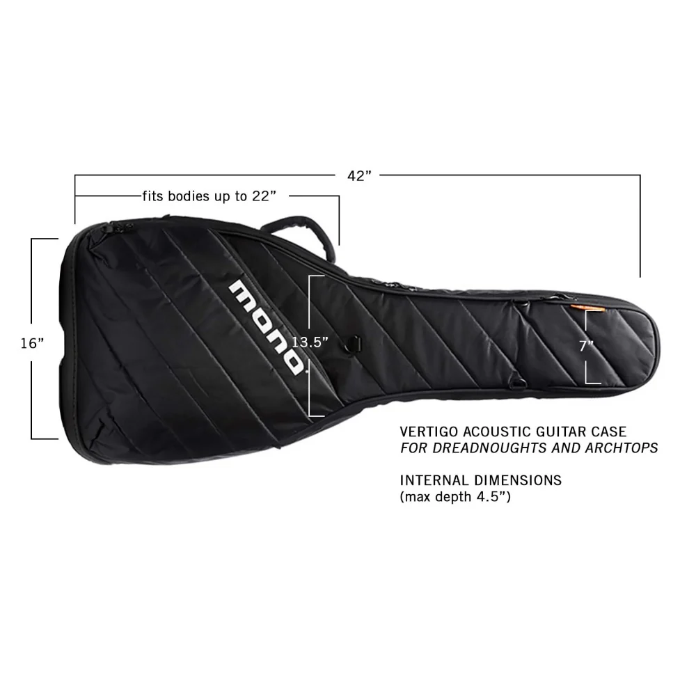 Mono Creators M80-VAD Vertigo Acoustic Guitar Bag - Image 7