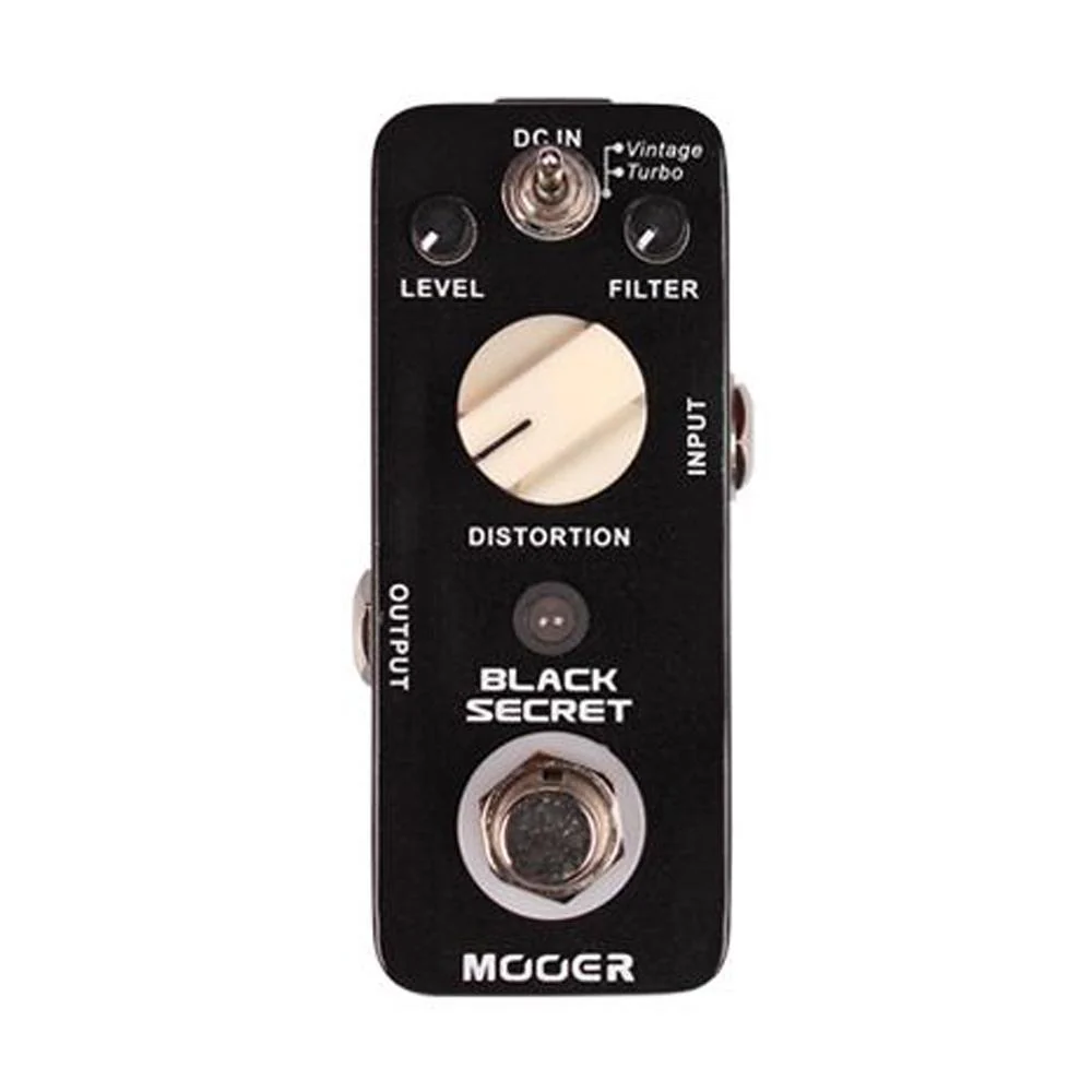 Mooer Black Secret Distortion Effects Pedal