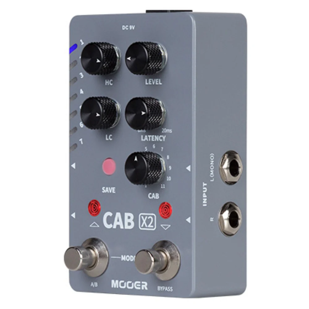 Mooer CAB X2 Stereo Cabinet Simulation Effect Pedal - Image 3