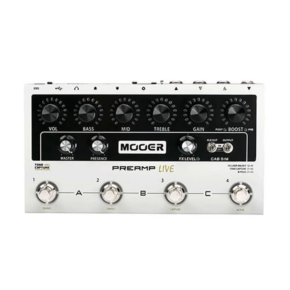 Mooer Preamp Live Digital Multi Effects Pedal