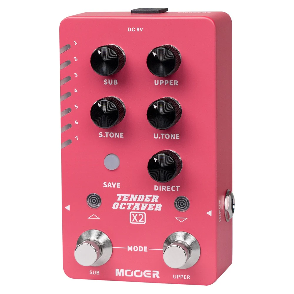 Mooer Tender Octaver X2 Octave Effect Pedal - Image 2