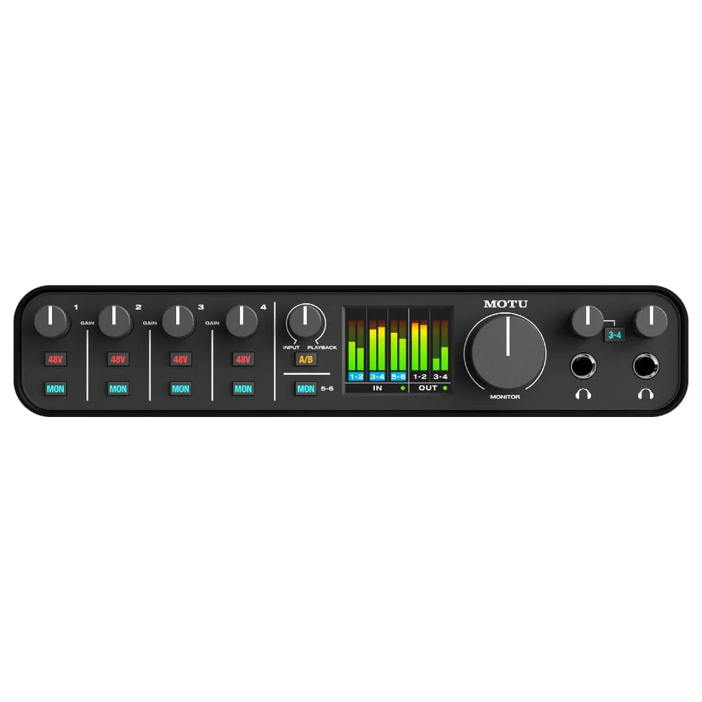Motu M6 6-in/4-out USB-C Audio Interface - Image 4