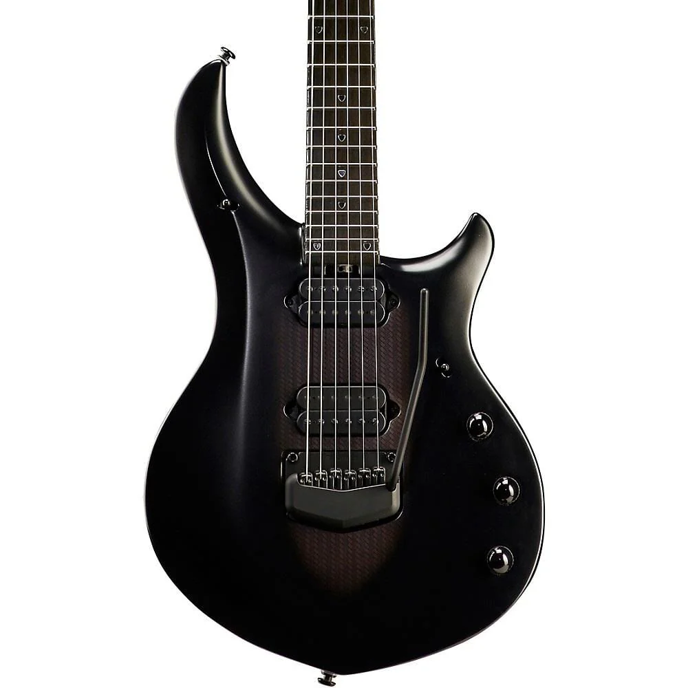 Music Man 610-A6-50-00-CS Majesty Series 6-String Electric Guitar - Black Knight - Image 2