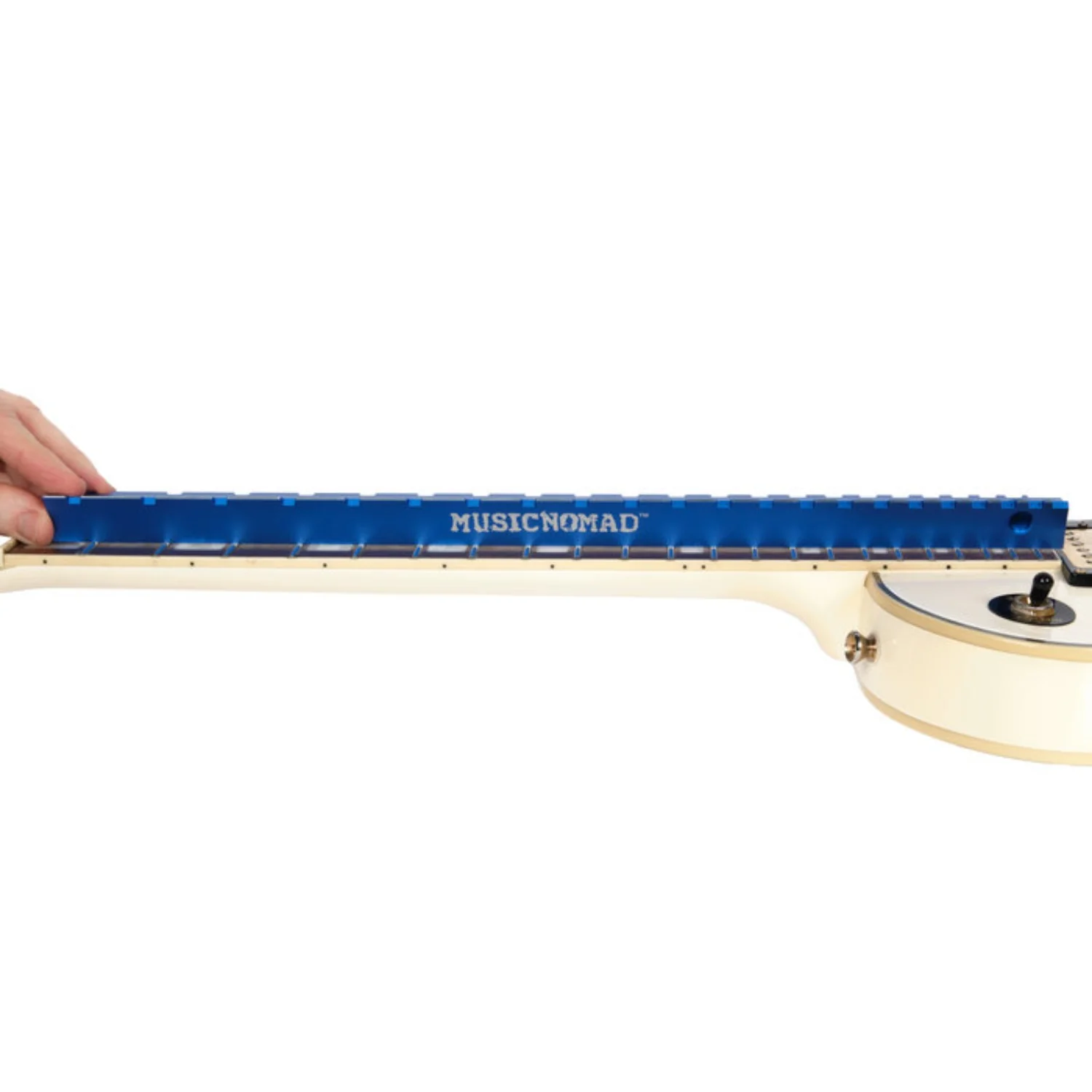 Music Nomad MN821 Tri-Beam 3 'n 1 Dual Notched Straightedge & Precision Straightedge - Image 11