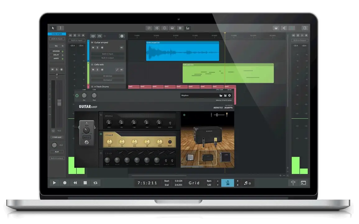 n-Track Studio 10 Extended DAW – Professional Audio Software & Plugin - Image 4