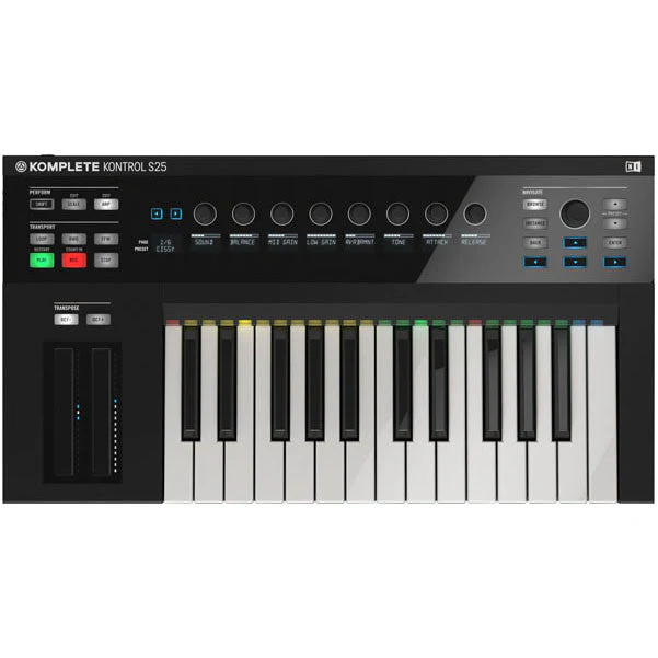 Native Instruments Komplete Kontrol S25 with Free Upgrade To Komplete 12 Select