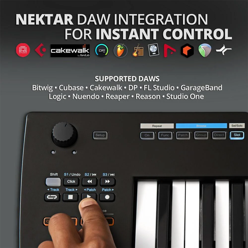 Nektar Impact GXP88 88-Keys USB MIDI Controller Keyboard - Image 4