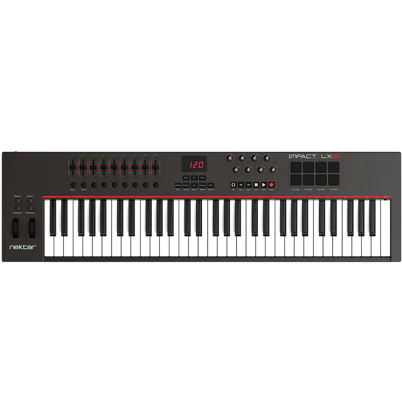 Nektar Impact LX61 61-key MIDI Controller Keyboard
