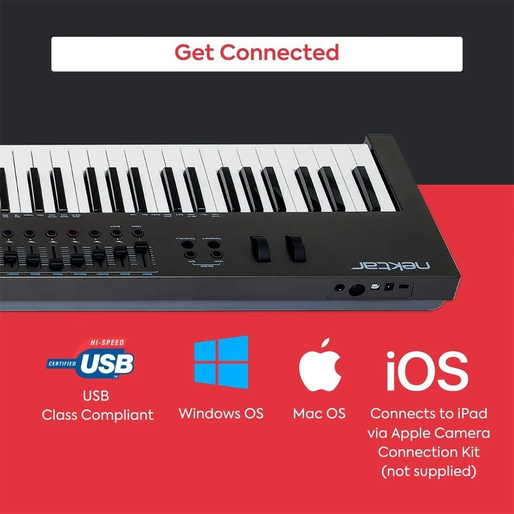Nektar Impact LX88+ 88-key Midi Keyboard - Image 8