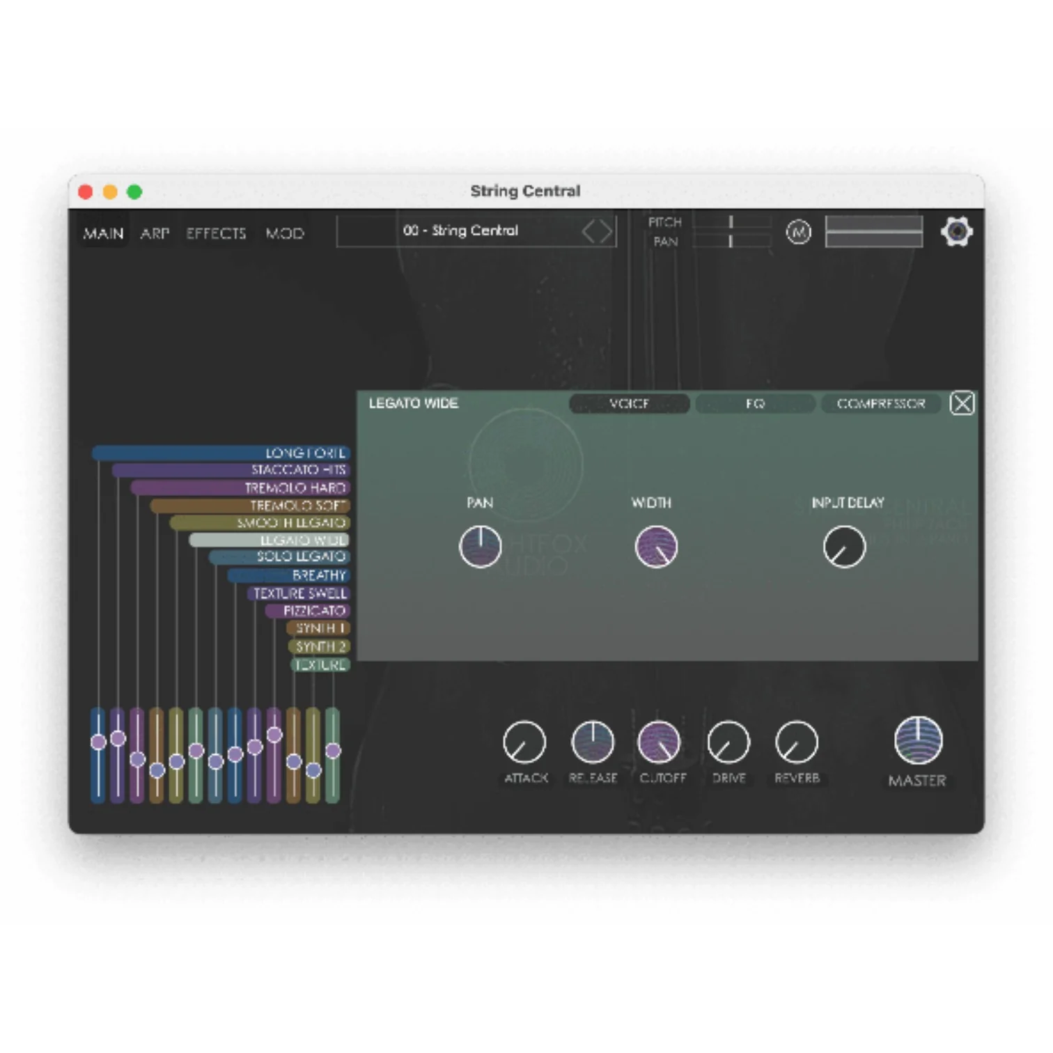 Nightfox Audio String Central Strings and Piano Layers Plug-In - Image 5
