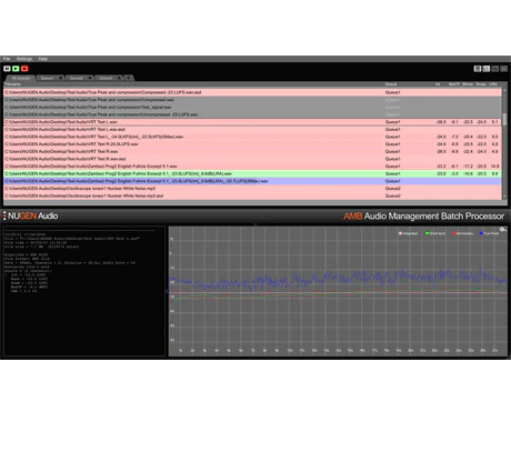 NUGEN Audio Management Batch Processor Queue - LMB Upgrade – Professional Audio Software & Plugin - Image 2