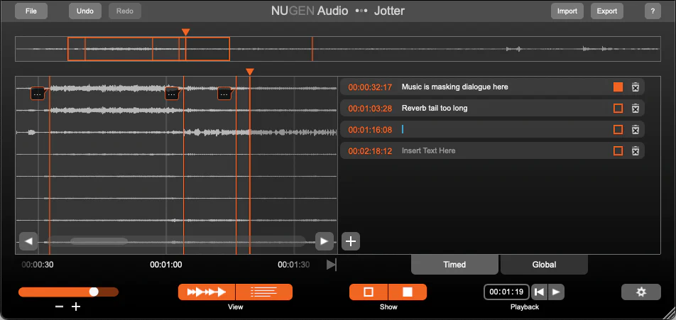 NUGEN Jotter: Note-Taking Plugin