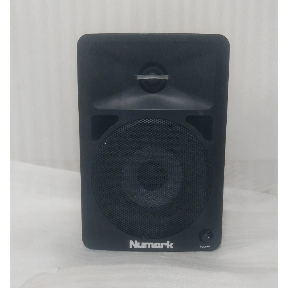 Numark N-Wave 580L Powered DJ Monitors with Pulsating Lights - Single - Open Box B Stock