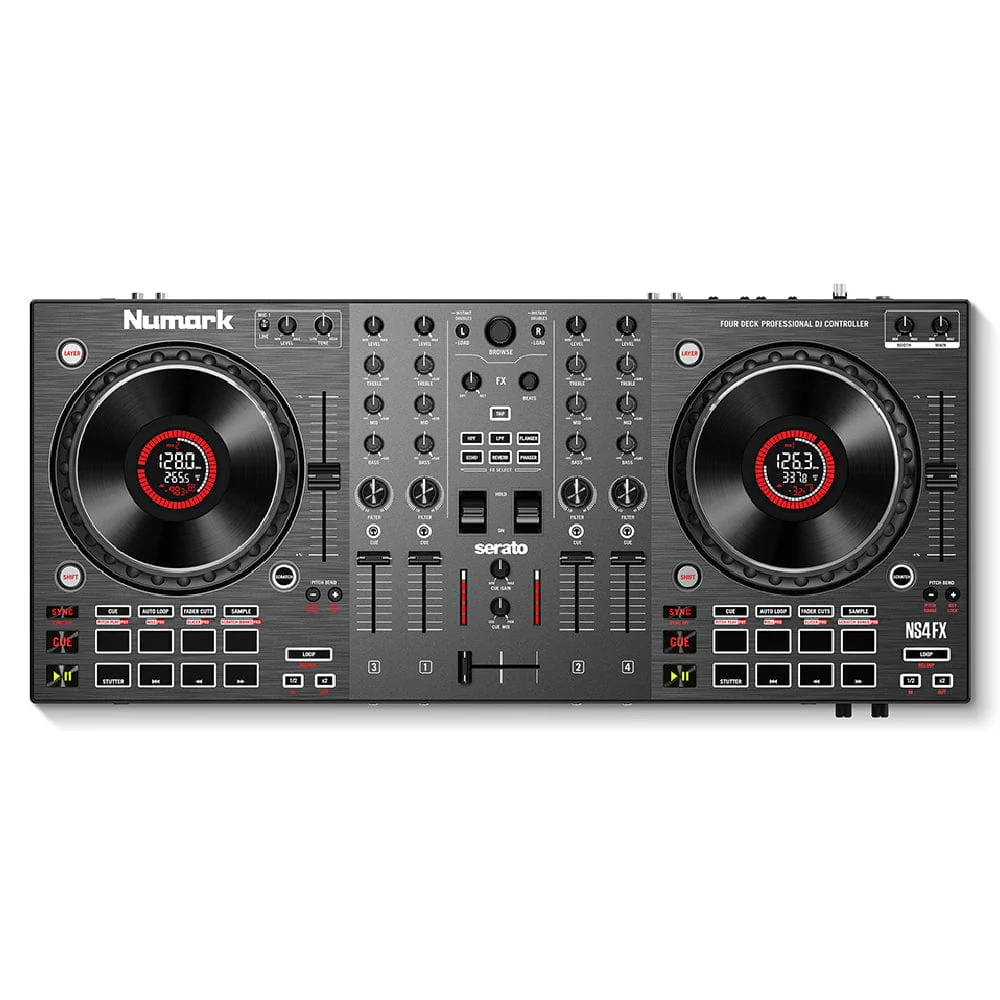 Numark NS4FX Professional 4-Deck DJ Controller