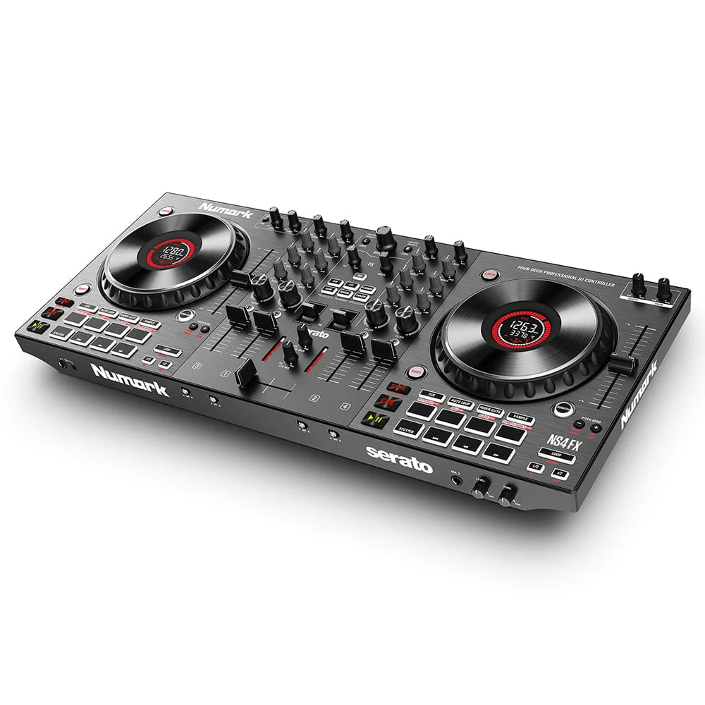 Numark NS4FX Professional 4-Deck DJ Controller - Image 4