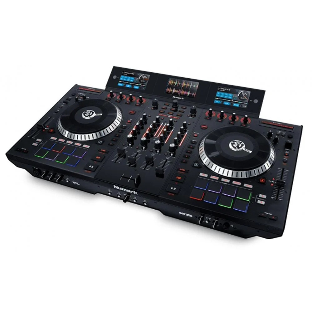 Numark NS7III 4-Channel Motorized DJ Controller & Mixer with Screens - Image 2