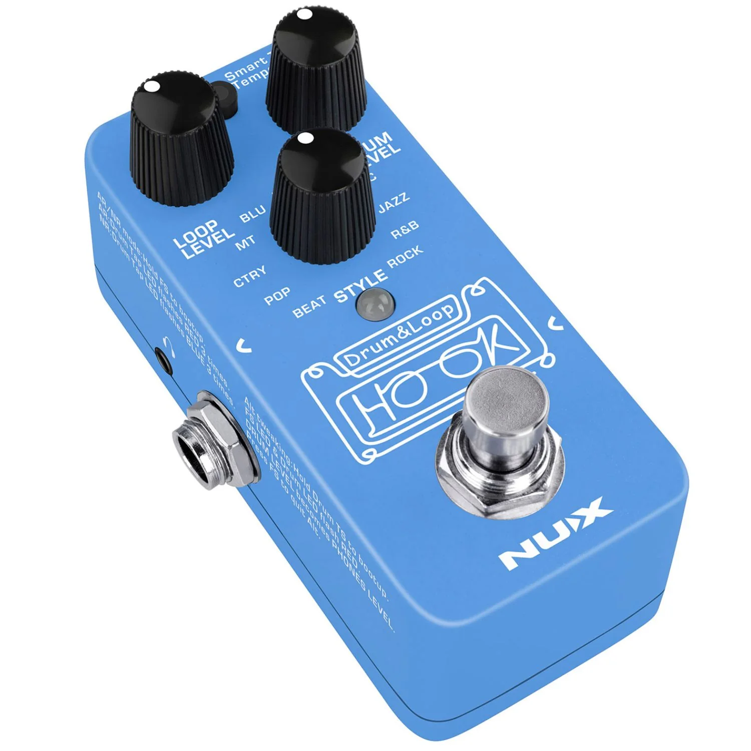 Nux NDL-3 Hook Mini Looper with Phones Out - Image 2