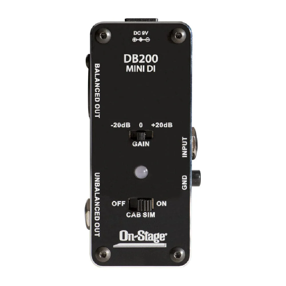 On-Stage DB200 Mini DI Box