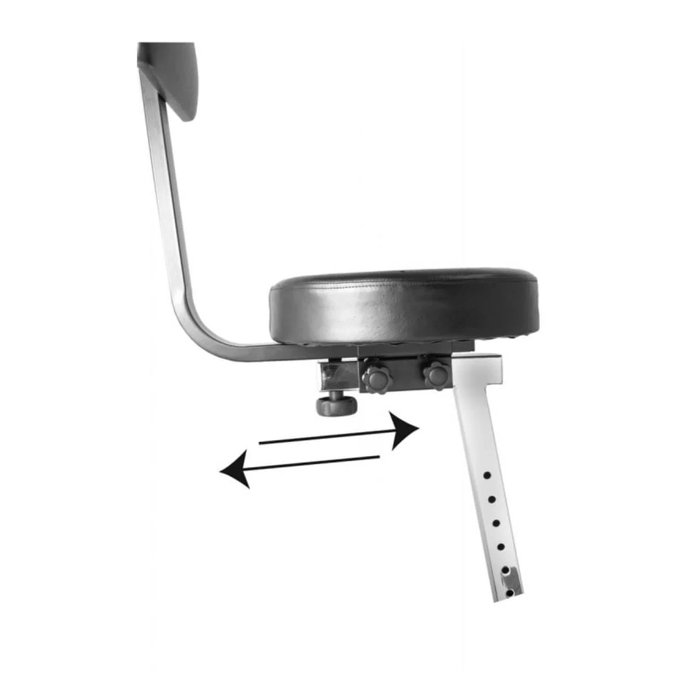 On-Stage DT8500 Guitar / Keyboard Throne - Black - Image 2
