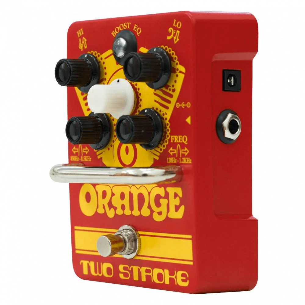 Orange Two Stroke Boost EQ Guitar Effects Pedal - Image 2