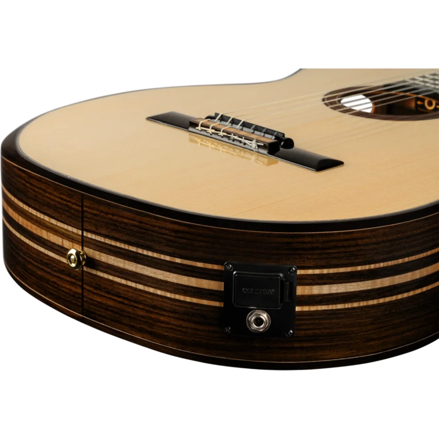 Ortega GRANDSUITE-CE Classical Electro Acoustic Guitar with Bag - Image 10