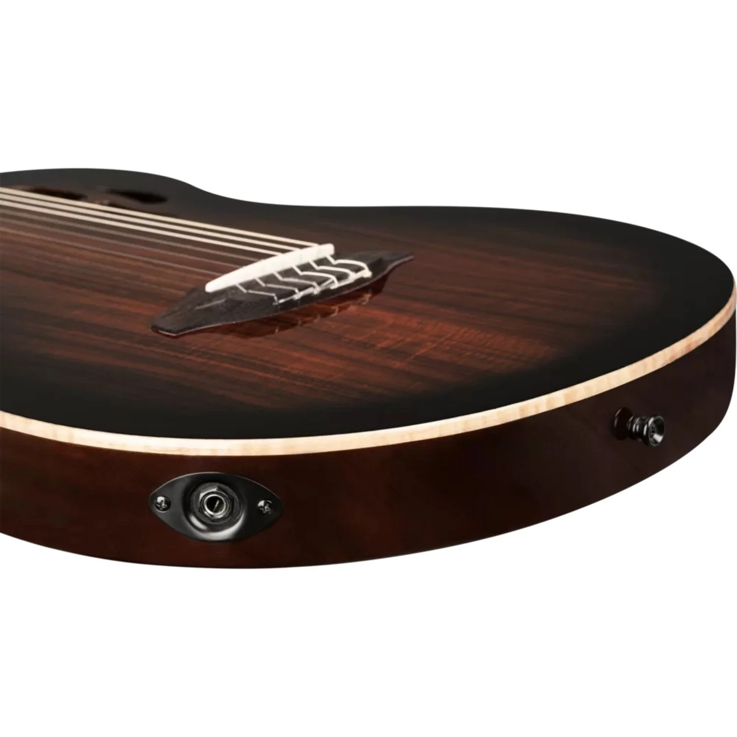 Ortega RTPDLX-ACA-L TourPlayer Series Classical Electro Acoustic Guitar with Bag - Left Handed - Image 11