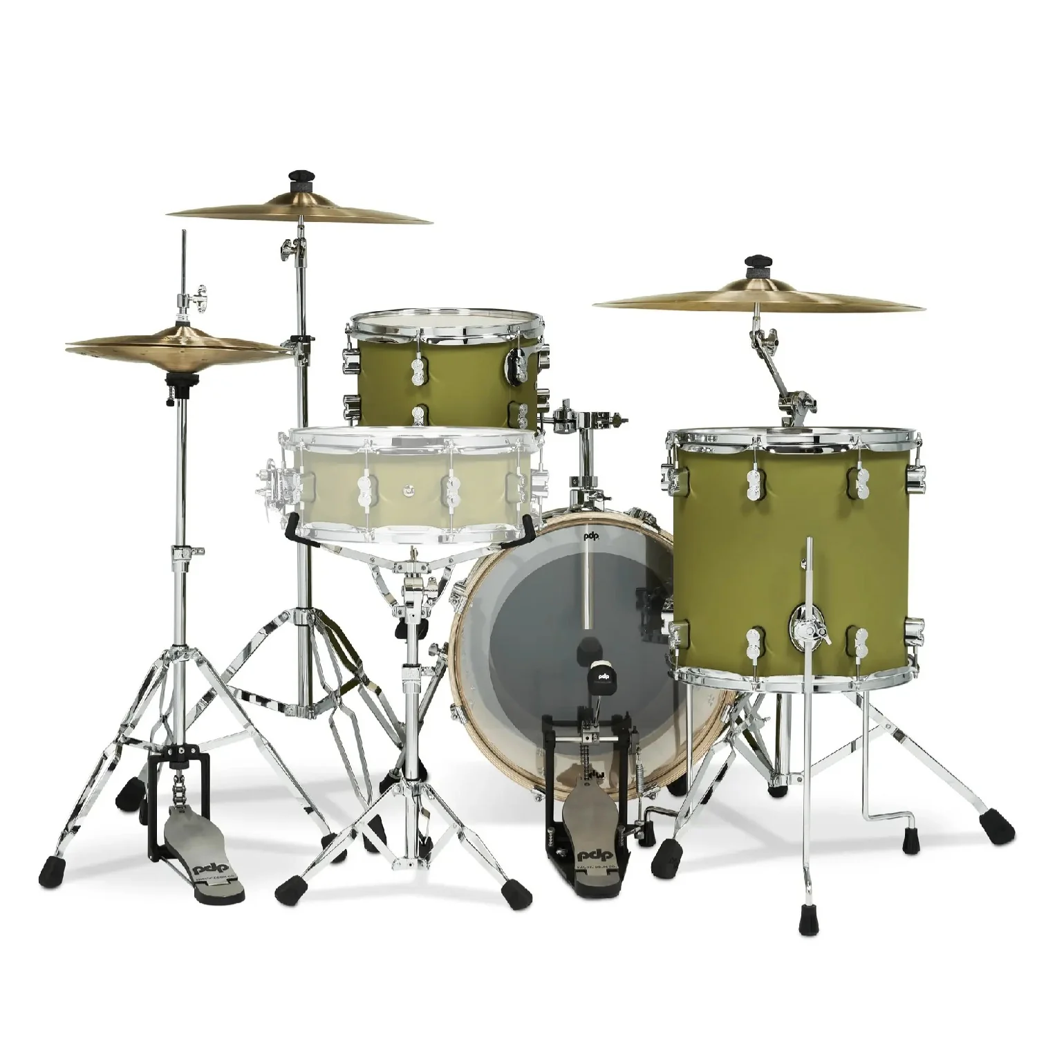 Pacific Drums And Percussion 18" 3pc Concept Maple Shell Pack Acoustic Drum Kit - Image 4
