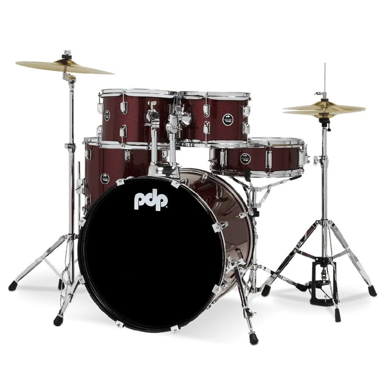 Pacific Drums And Percussion PDCE2015KT 5 Piece Center Stage Series Complete Acoustic Drumkit - Image 10