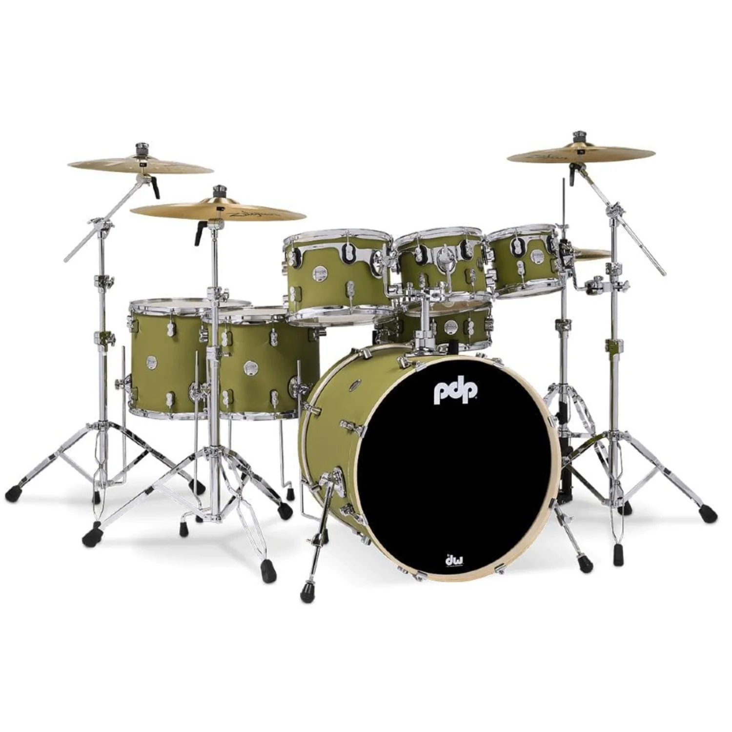 Pacific Drums And Percussion PDCM2217 7 Piece Concept Maple Acoustic Drumkit - Image 7