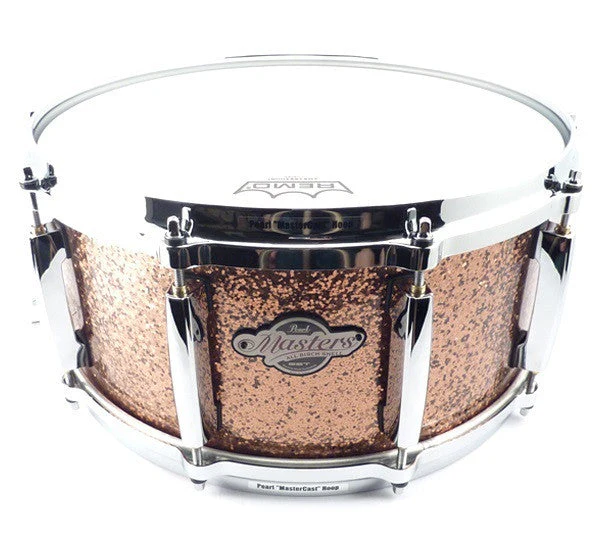 Pearl BCX Masters 14x5.5 Snare in Golden Bronze Glitter