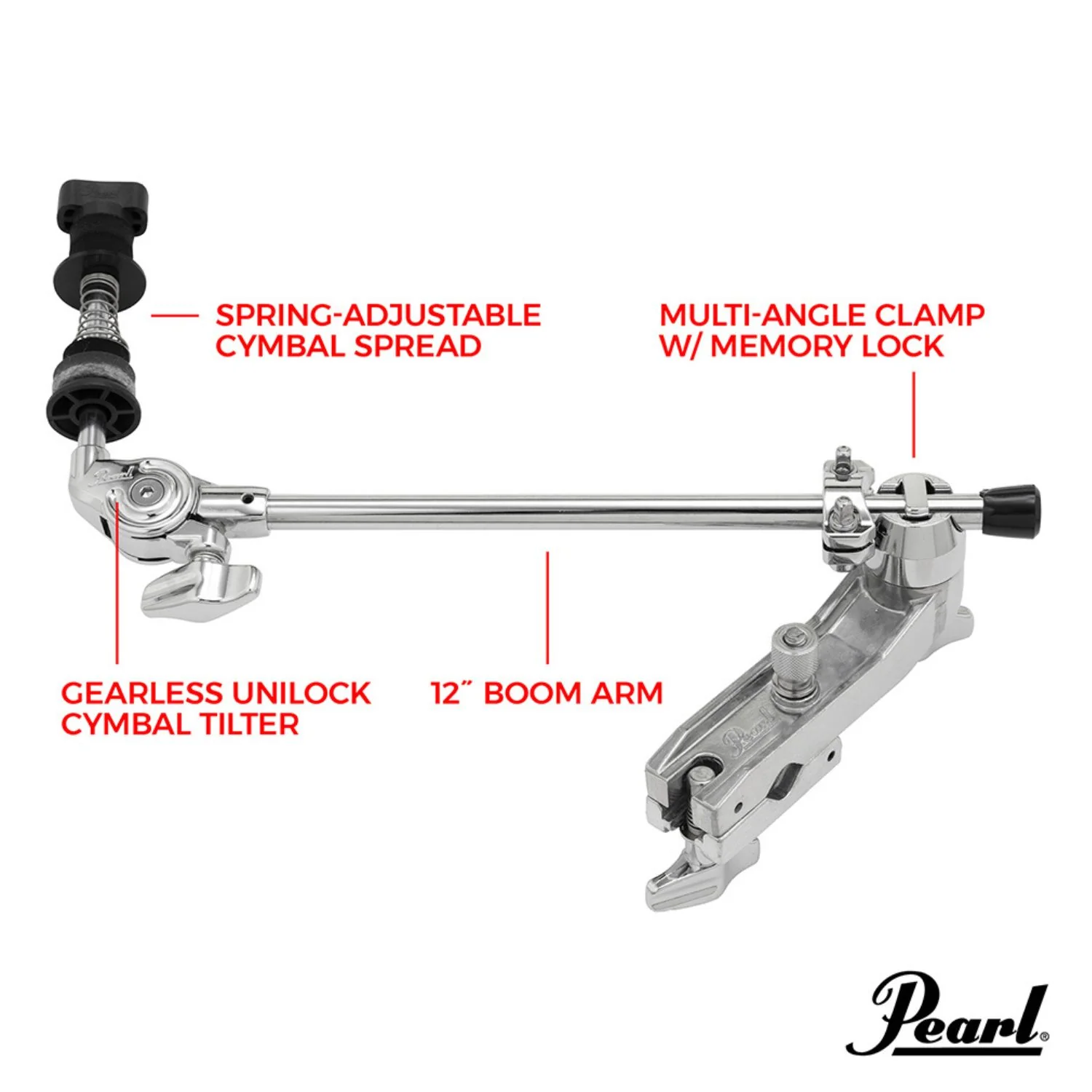 Pearl CLH-70 Mini Closed Hi-Hat Holder - Image 8