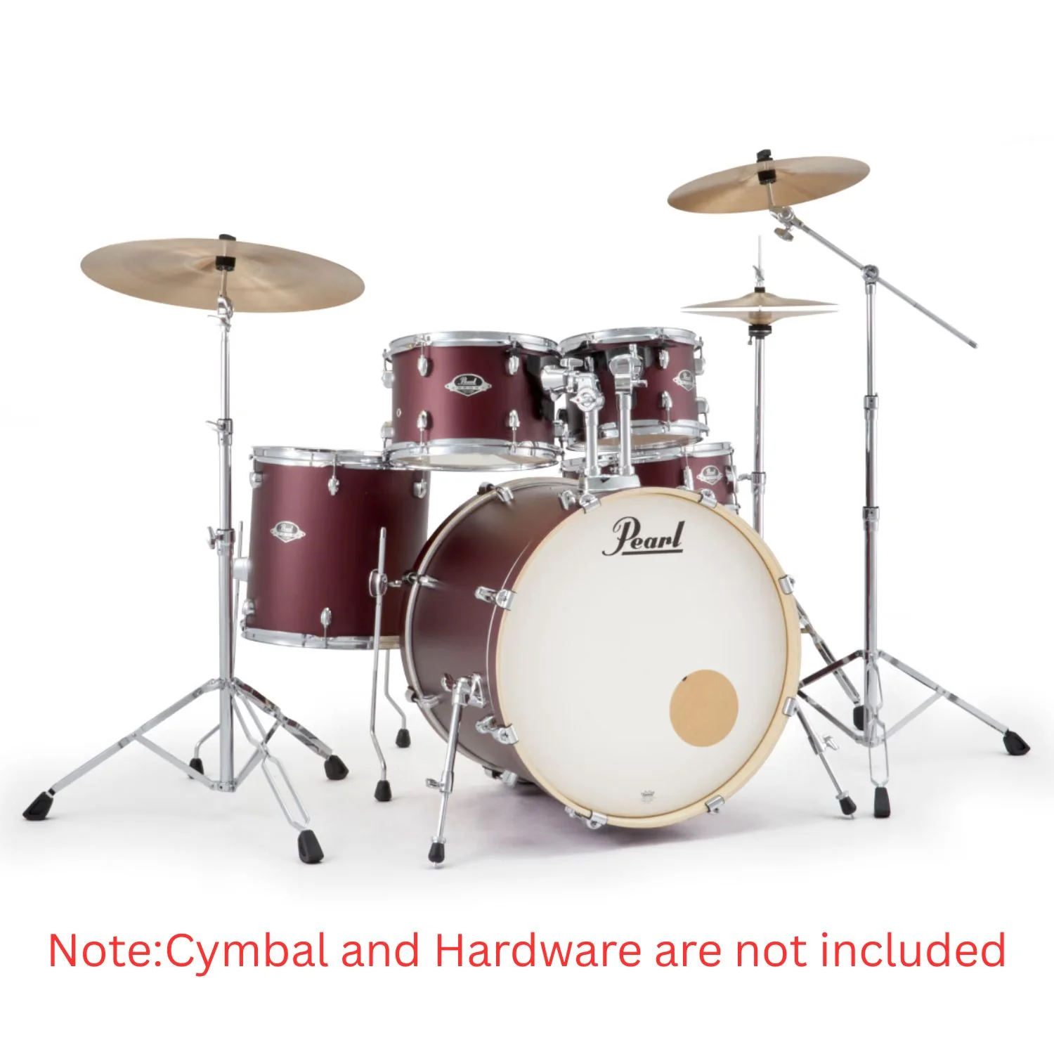 Pearl EXX725SPN/C 5 Piece EXX Hybrid Shell Pack Acoustic Drum Kit - Image 11