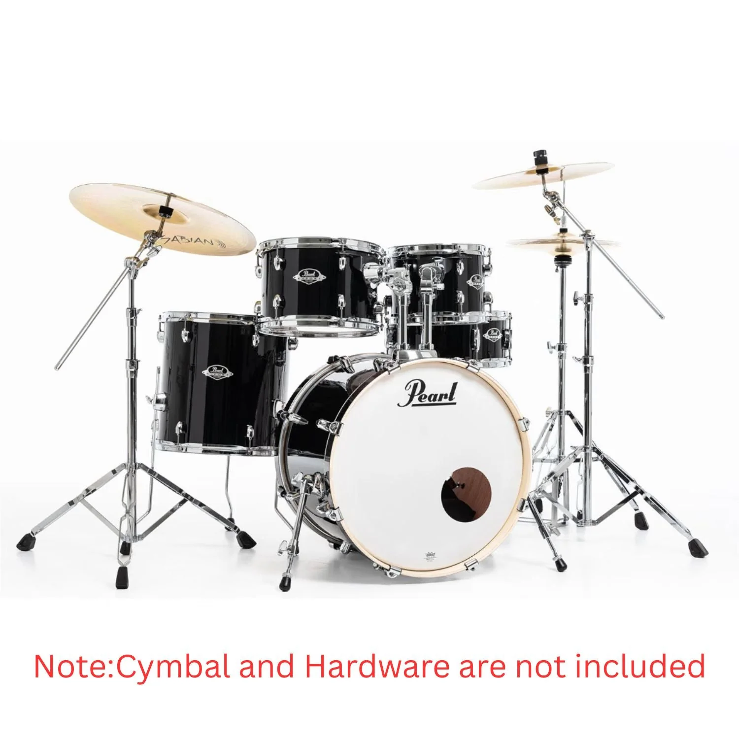 Pearl EXX725SPN/C 5 Piece EXX Hybrid Shell Pack Acoustic Drum Kit - Image 8