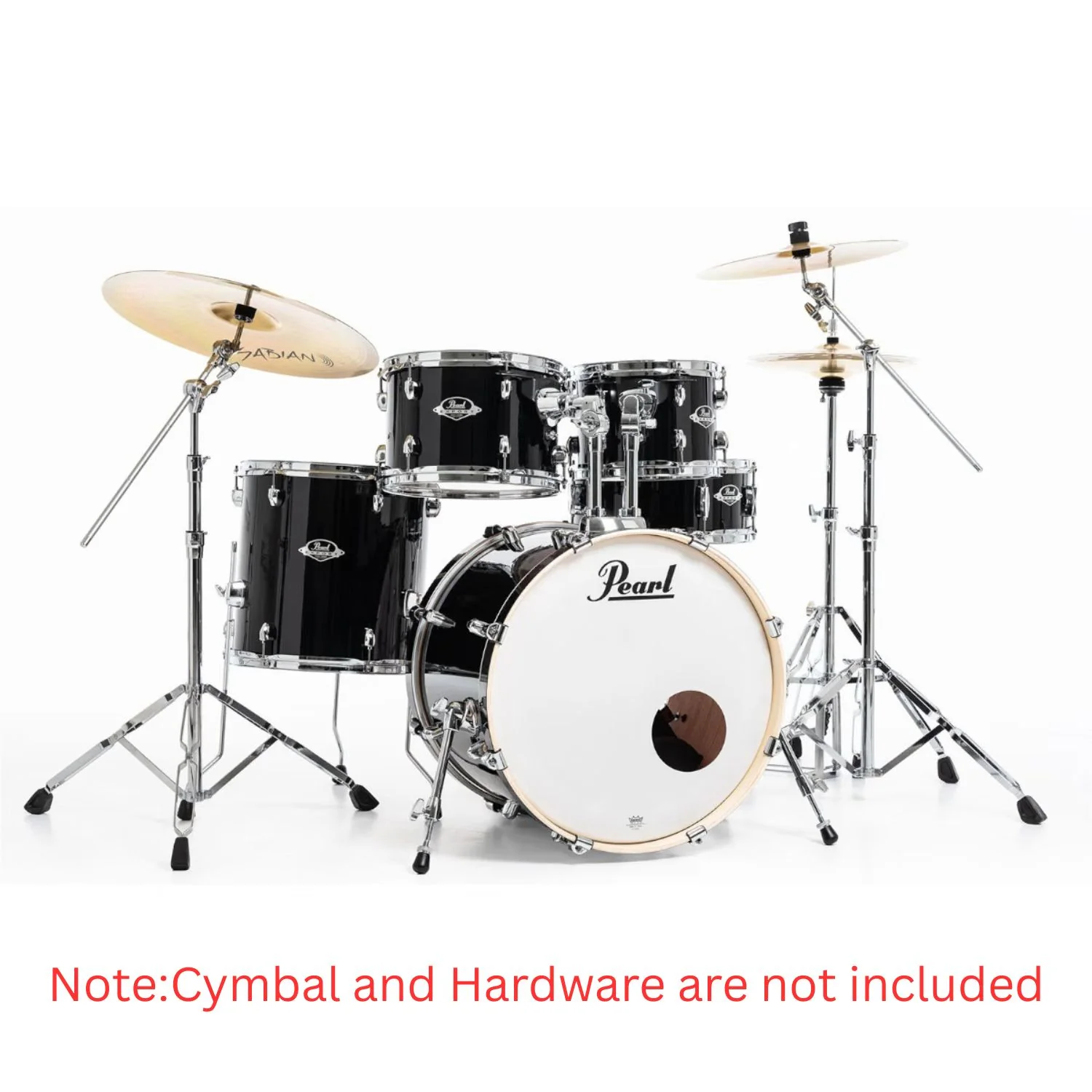 Pearl EXX725SPN/C 5 Piece EXX Hybrid Shell Pack Acoustic Drum Kit - Image 9