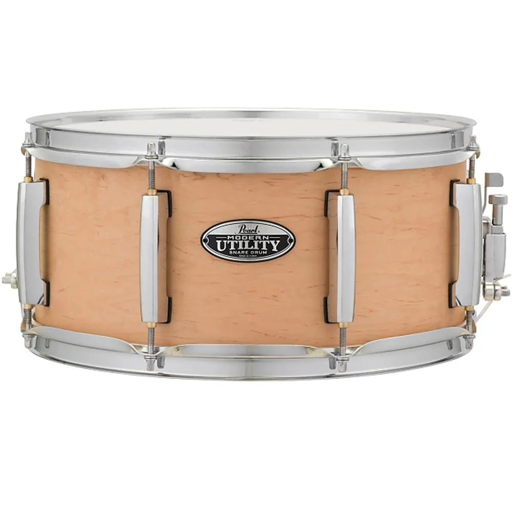 Pearl MUS1465M 14inchx6.5inch-Inch Modern Utility Wooden Snare - Matte Natural